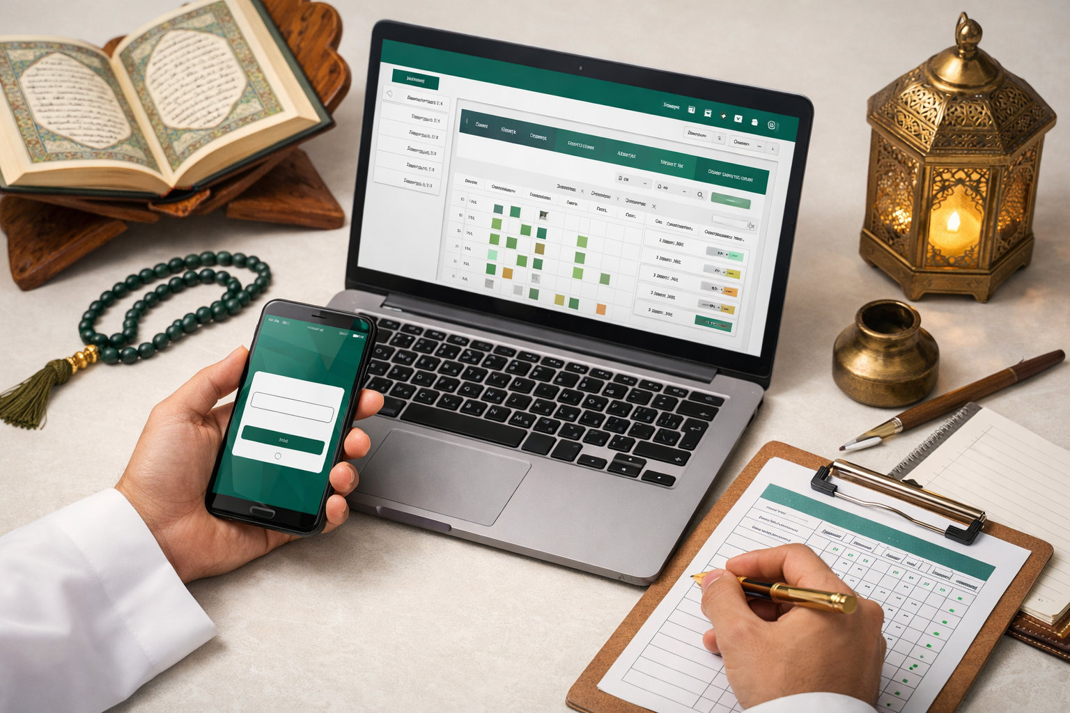 نظام فرقان منصة إدارة حلقات التحفيظ - الموسوعة القرآنية